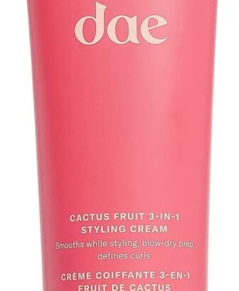 DAE Cactus Fruit 3-In-1 Styling Cream - Smooths Styles & Preps Blowouts | Adds polish and shine, tames frizz, defines curls, hydrating botanicals, citrus scent, vegan, sulfate-free, cruelty-free